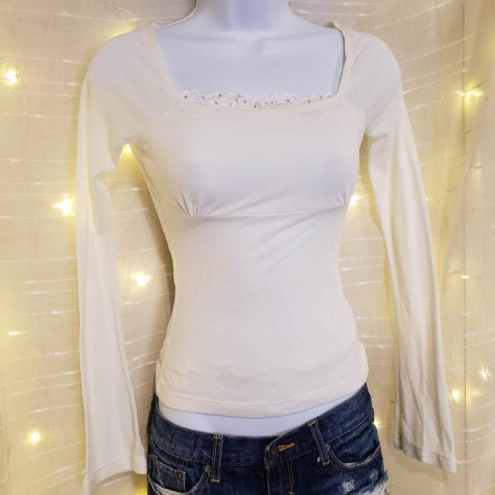 Wet Seal vintage babydoll top
